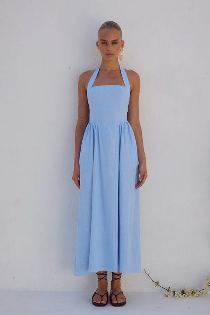 Locklea Midi Dress - Ice blue