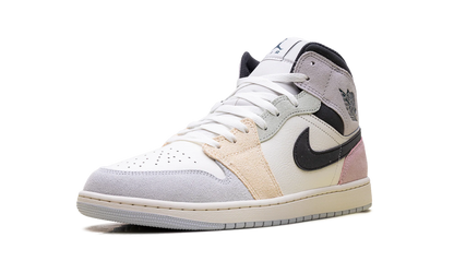 Air Jordan 1 Mid "Sail / Anthracite-Jade Aura-Iced Jade" IB7110 100