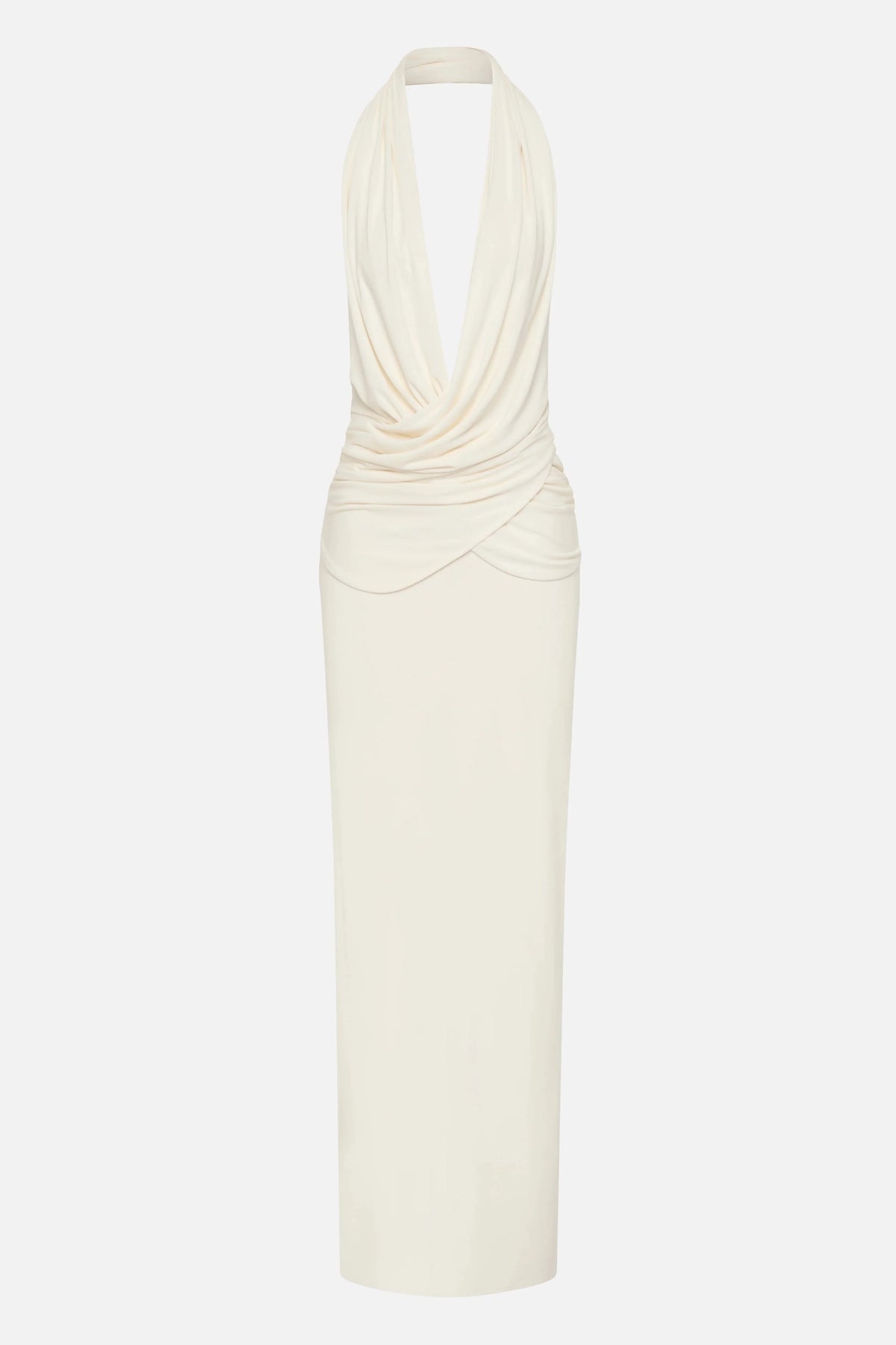 Misha Cabana Cupro Dress - Ivory