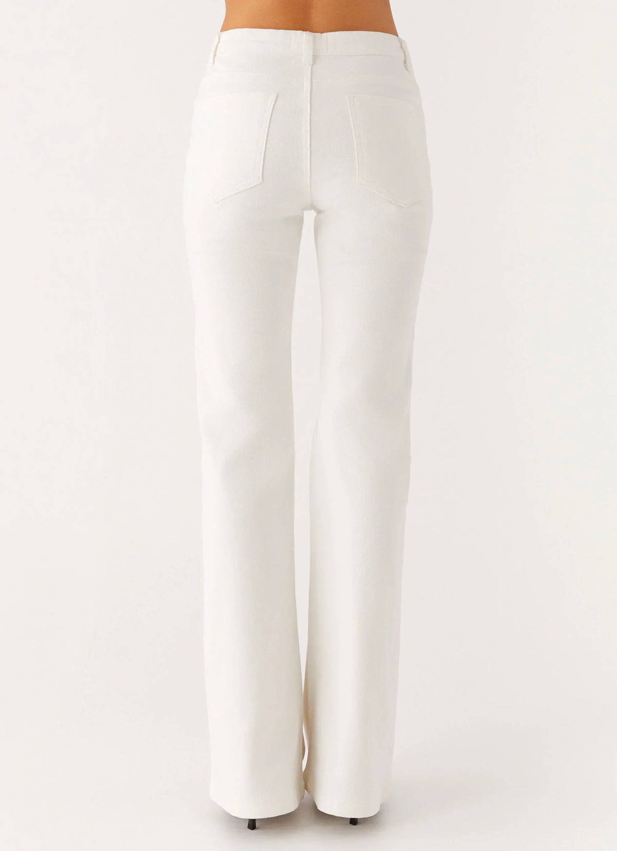 Aldo Bootleg Jeans - White