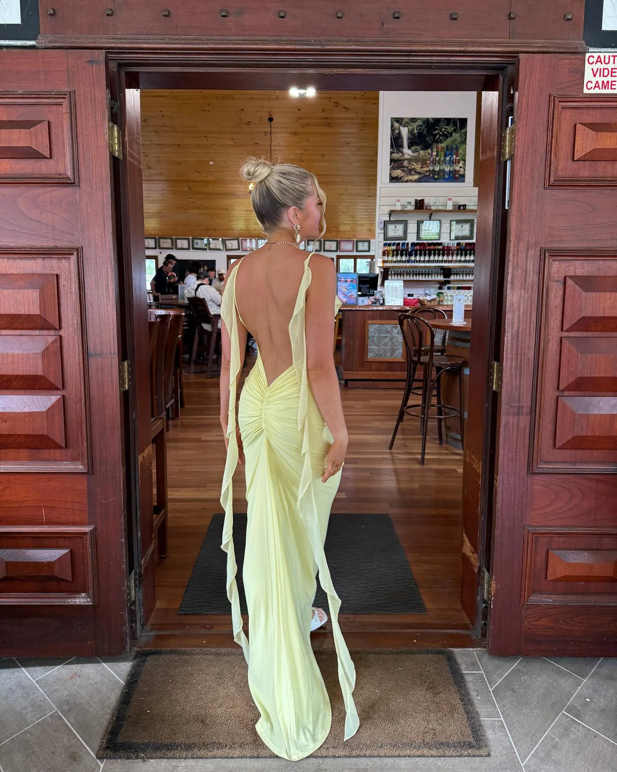 Daniela Dress - Butter Yellow