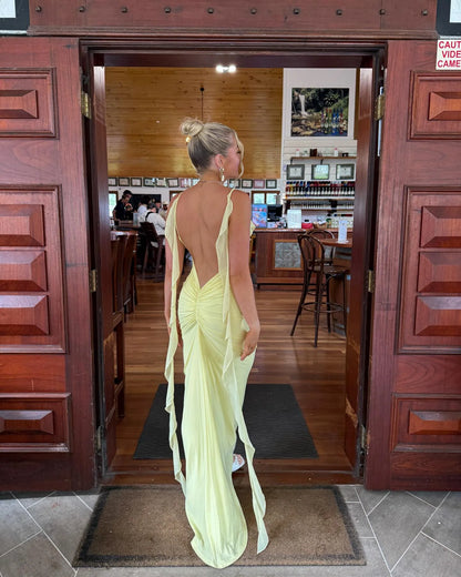 Daniela Dress - Butter Yellow